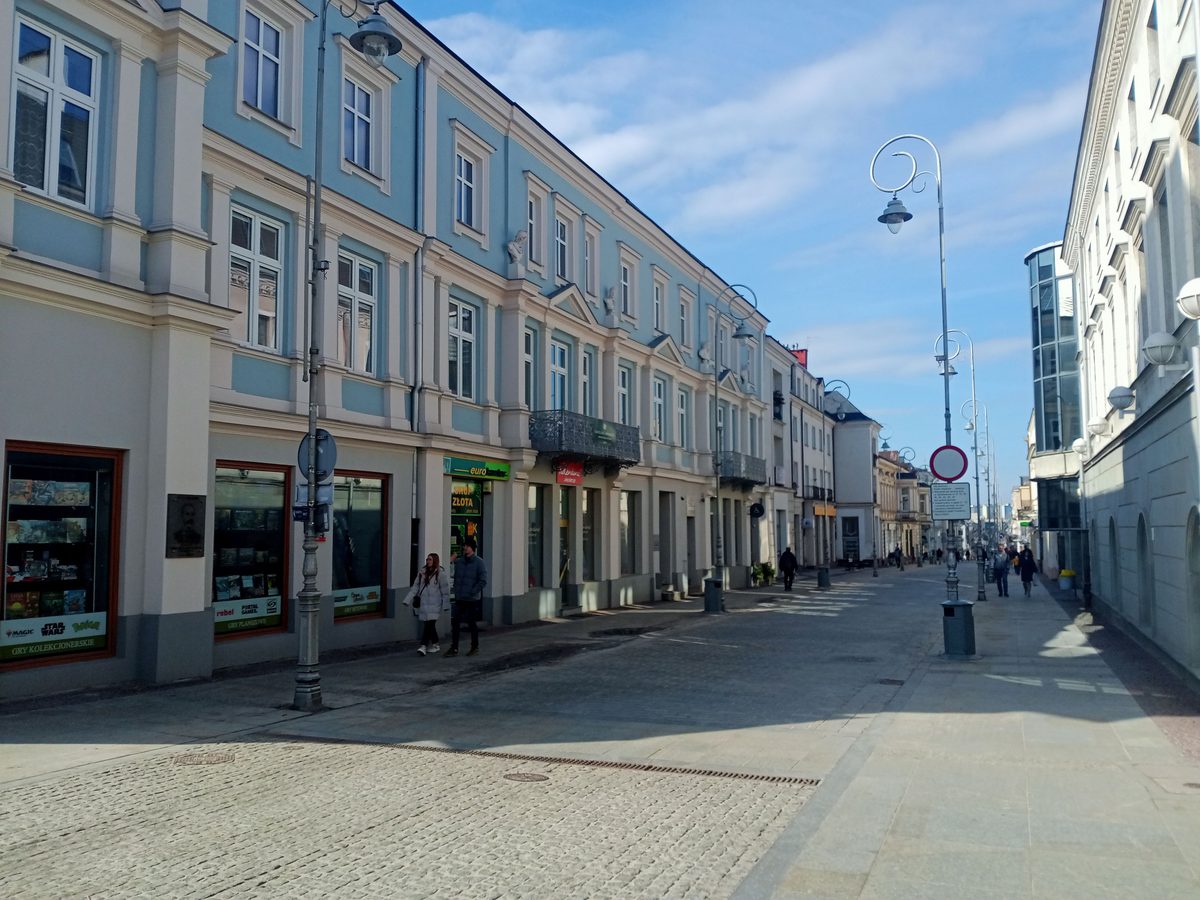 Ulica Sienkiewicza w Kielcach