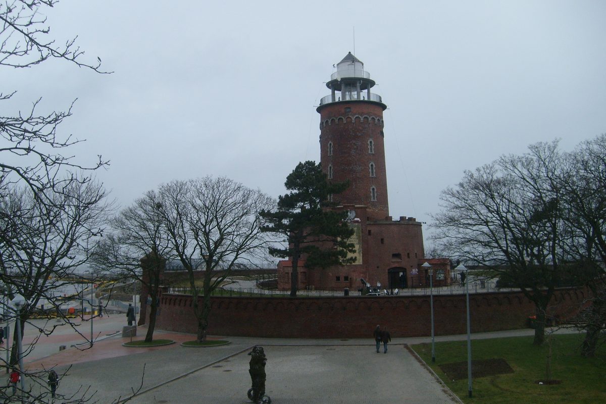 Latarnia morska zimą