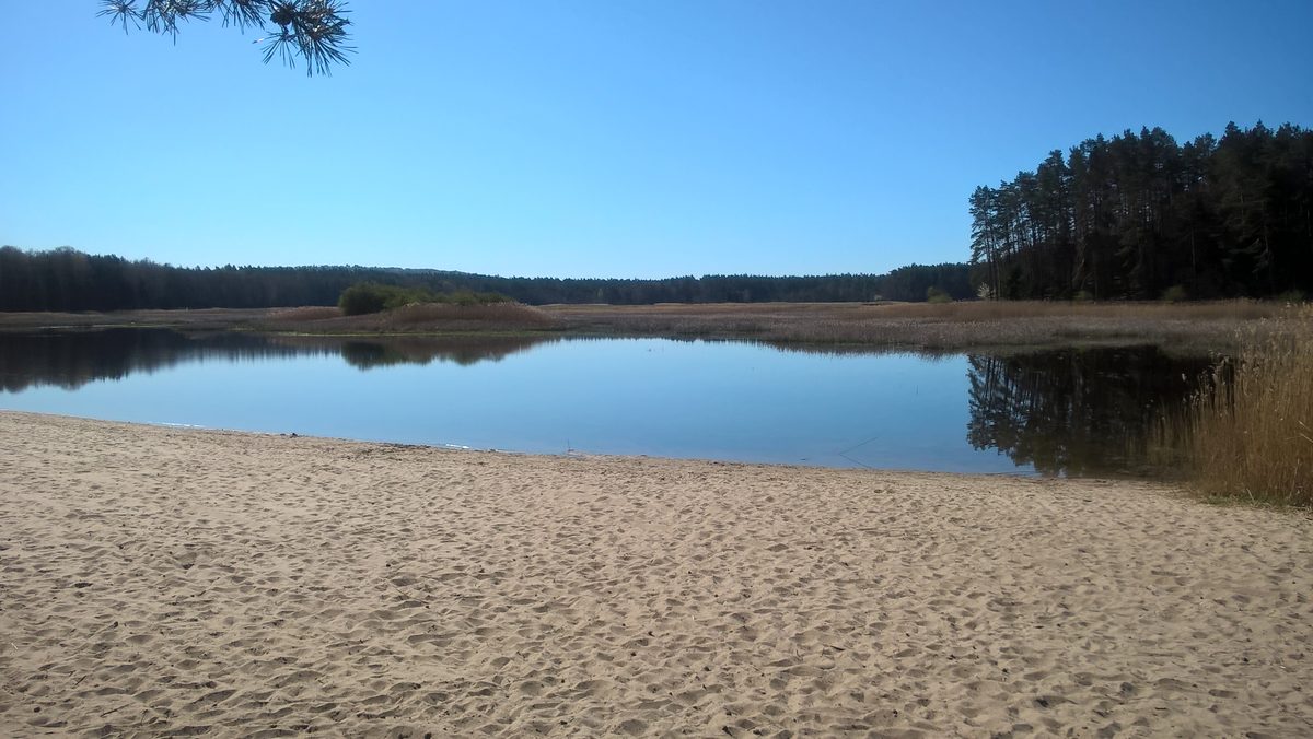 Plaża nad Zalewem Echo