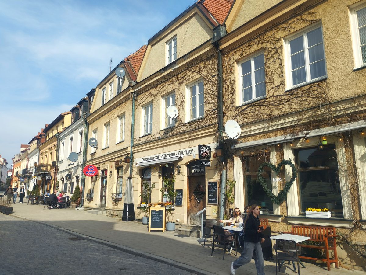 Kamieniczki w Rynku w Sandomierzu